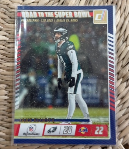 2025 Donruss #3 Jake Elliott Road to the Super Bowl Divisional Round — front