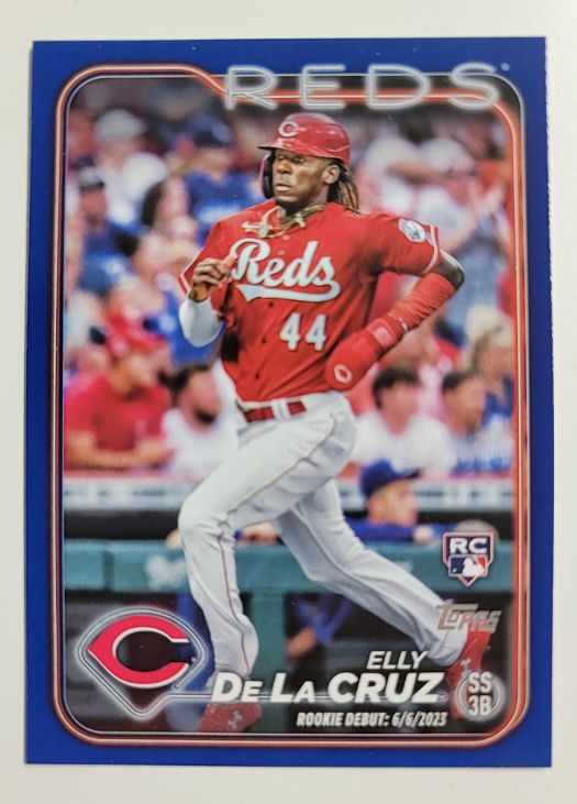 2024 Topps Update #US350 Elly De La Cruz — front