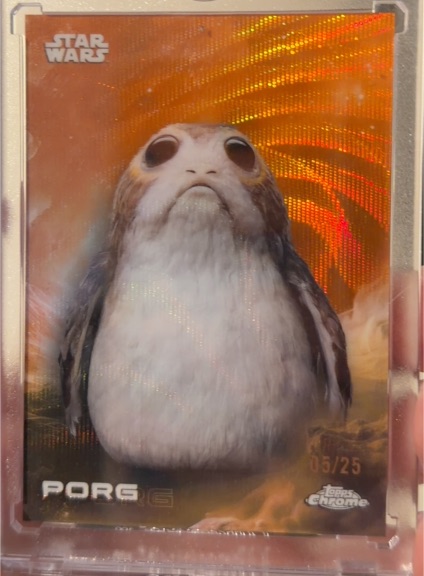 2025 Topps Chrome Star Wars #147 Porg — front
