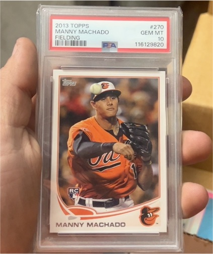 2013 Topps #270 Manny Machado — front