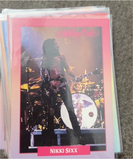 1991 Brockum Rock Cards #229 Nikki Sixx — front