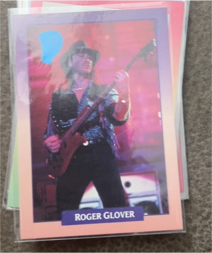 1991 Brockum Rock Cards #157 Roger Glover — front