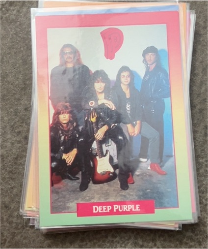 1991 Brockum Rock Cards #181 Deep Purple — front