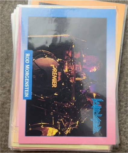 1991 Brockum RockCards #Rod Morgenstein — front