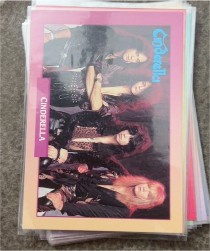 1991 Brockum Rock Cards #71 Cinderella — front