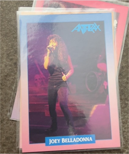 1991 Brockum Rock Cards #78 Joey Belladonna — front