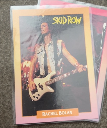 1991 Brockum RockCards #277 Rachel Bolan — front