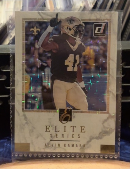 2018 Donruss The Elite Series #ES-2 Alvin Kamara — front