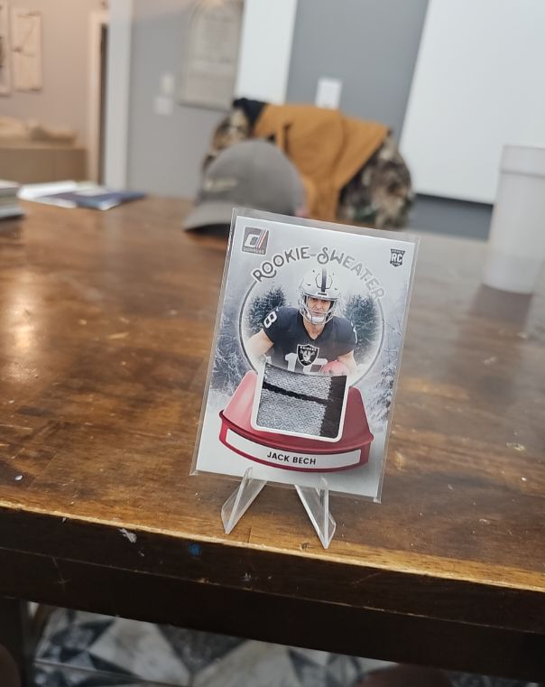2025 Panini Donruss Rookie Sweater #SWE-JBE Jack Bech — front