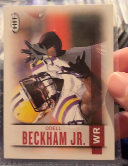 2014 SAGE HIT #103 Odell Beckham Jr. — front