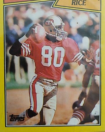 1991 Topps #11 Jerry Rice — front