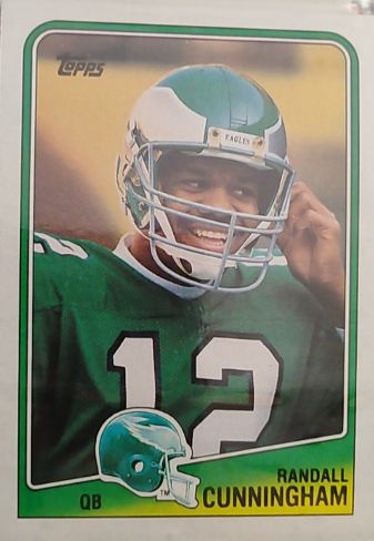 1988 Topps #234 Randall Cunningham Philadelphia Eagles — front
