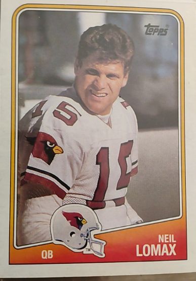 1988 Topps #249 Neil Lomax — front