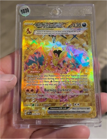 2023 Pokémon SV Obsidian Flames #228/197 Charizard EX — front