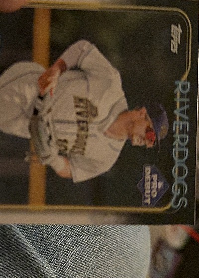 2024 Topps Pro Debut #PDC-101 River Dogs Player — front