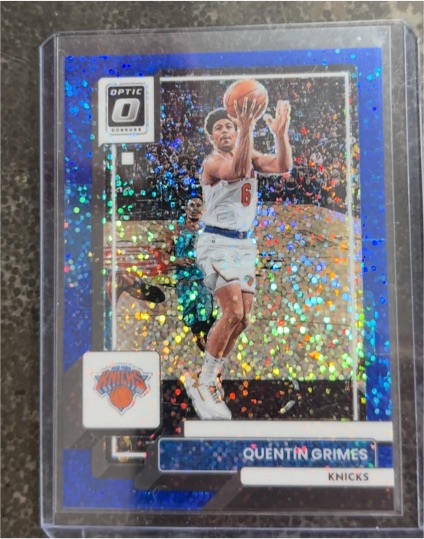 2022-23 Panini Donruss Optic #2 Quentin Grimes — front