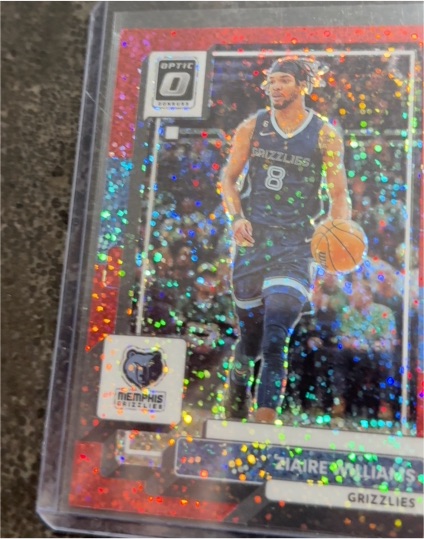 2022-23 Panini Donruss Optic #184 Ziaire Williams — front