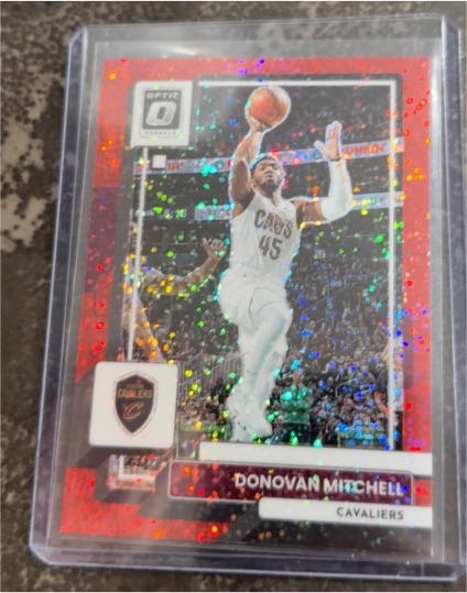 2022-23 Donruss Optic #72 Donovan Mitchell — front