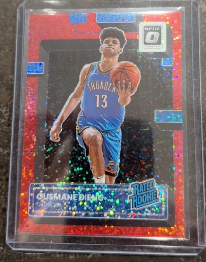 2022-23 Donruss Optic #220 Ousmane Dieng — front