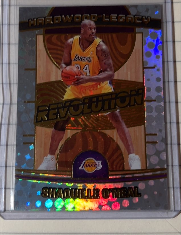2024-25 Panini Revolution #20 Shaquille O'Neal Hardwood Legacy — front