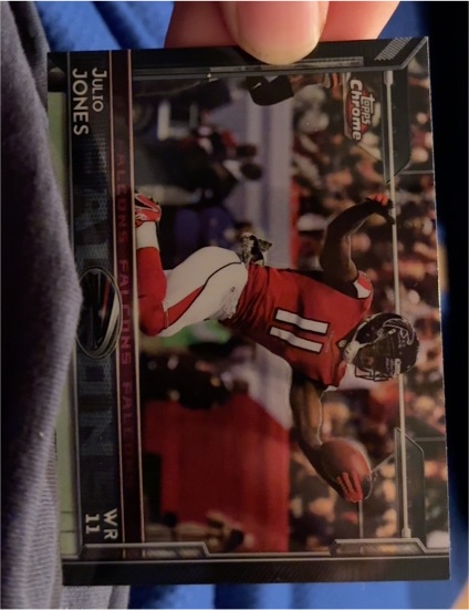 2015 Topps Chrome #17 Julio Jones — front
