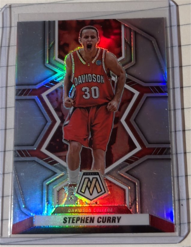 2022-23 Panini Chronicles Mosaic Draft Picks #24 Stephen Curry — front