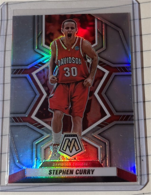 2022-23 Panini Chronicles Draft Picks Mosaic #24 Stephen Curry — front