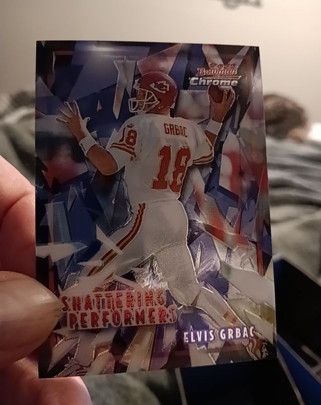 2000 Bowman Chrome #SP5 Elvis Grbac — front