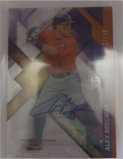 2021 Topps Chrome #27 Alex Bregman — front