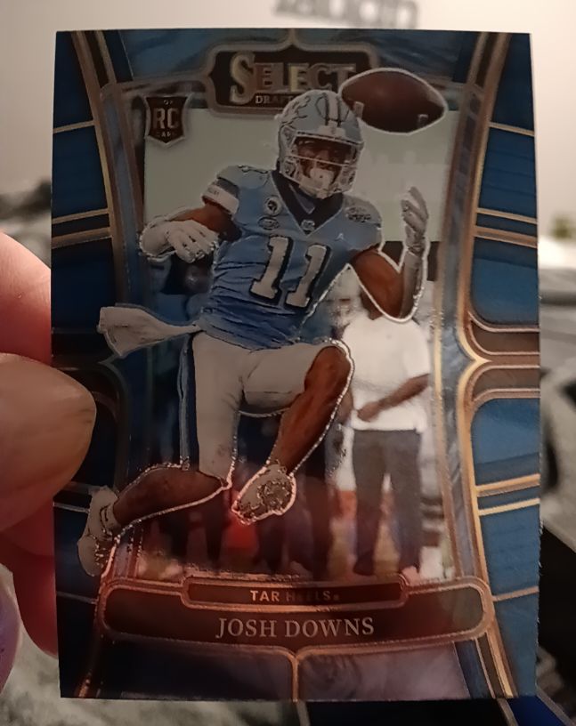 2023 Panini Select Draft Picks #16 Josh Downs — front