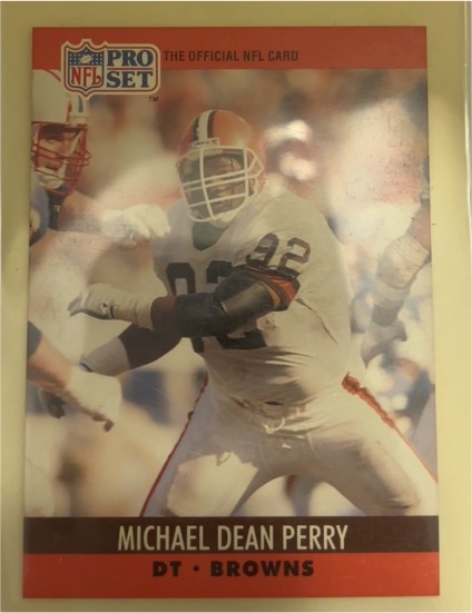 1992 Pro Set #325 Michael Dean Perry — front