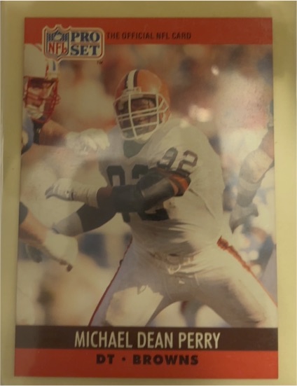 1992 Pro Set #325 Michael Dean Perry — front