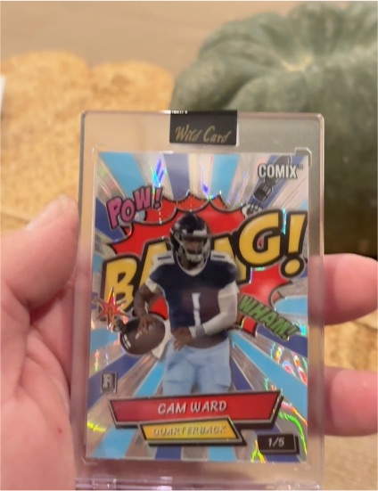 2025 Wild Card Comix #1/5 Cam Ward — front