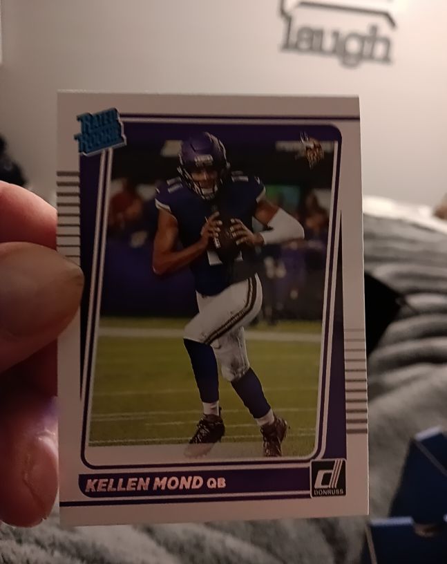 2021 Donruss #256 Kellen Mond — front