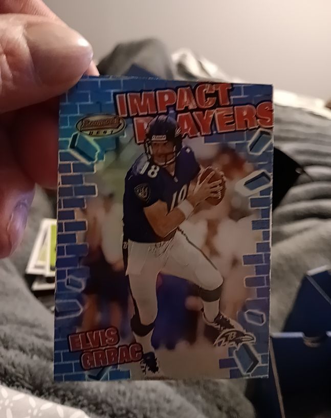 2001 Bowman's Best #IP4 Elvis Grbac — front