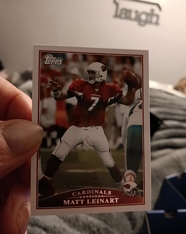 2009 Topps #7 Matt Leinart — front