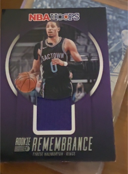 2023-24 Panini NBA Hoops #RR-HAL Tyrese Haliburton Rookie Remembrance — front