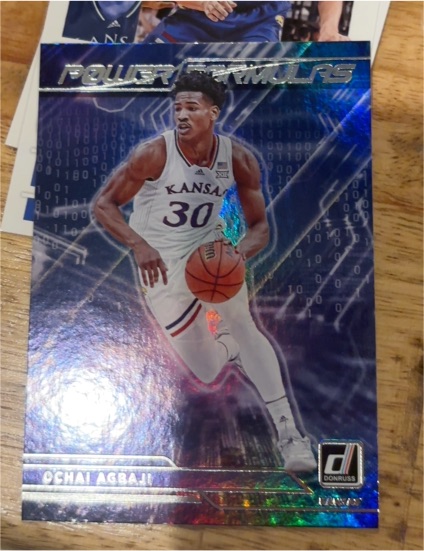2022 Donruss Chronicles Draft Picks Power Formulas #PF-OCH Ochai Agbaji — front