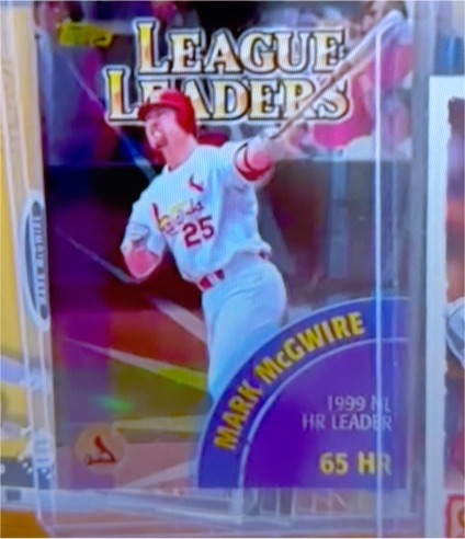 2000 Topps League Leaders #462 Mark McGwire — front