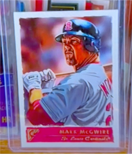 2001 Topps Gallery #75 Mark McGwire — front