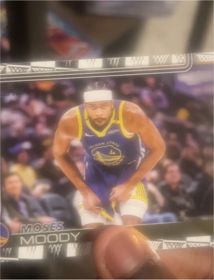 2025-26 Topps #140 Moses Moody — front