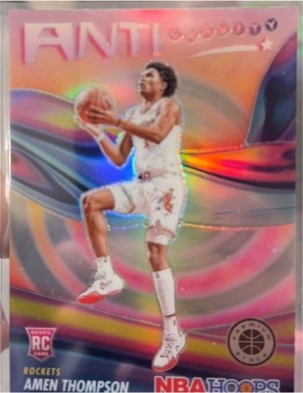 2023-24 Panini NBA Hoops Premium Stock Anti Gravity #16 Amen Thompson — front