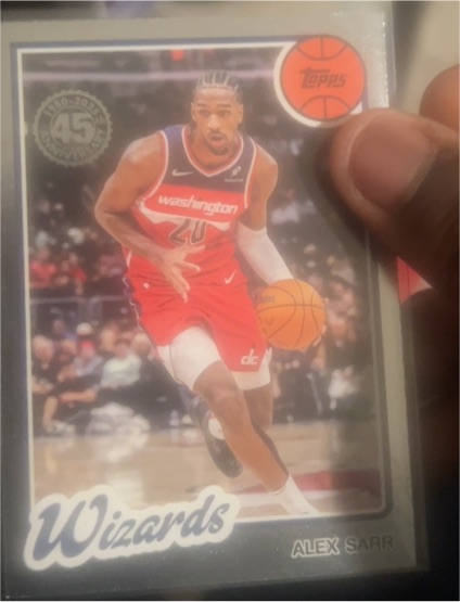 2025-26 Topps Basketball #80BK-23 Alex Sarr — front