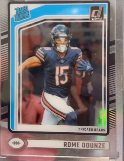 2024 Panini Clearly Donruss #60 Rome Odunze — front