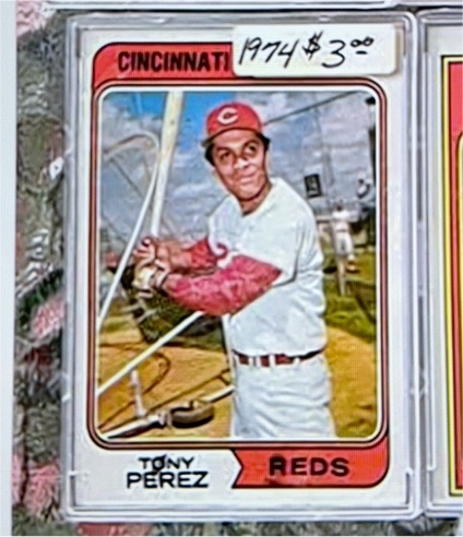 1974 Topps #230 Tony Perez — front