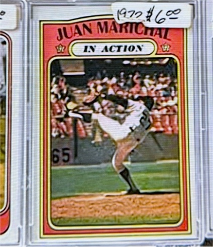 1972 Topps #568 Juan Marichal In Action — front