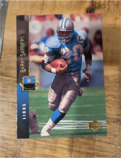 1994 Upper Deck #129 Barry Sanders — front