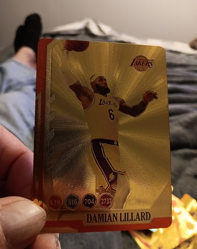 2023-24 Panini LeBron James #528 Los Angeles Lakers — front
