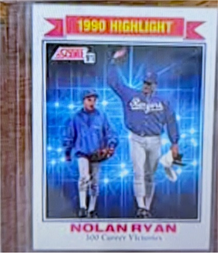 1991 Score #417 Nolan Ryan — front