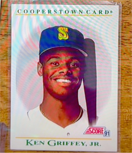 1991 Score Cooperstown #B3 Ken Griffey Jr. — front